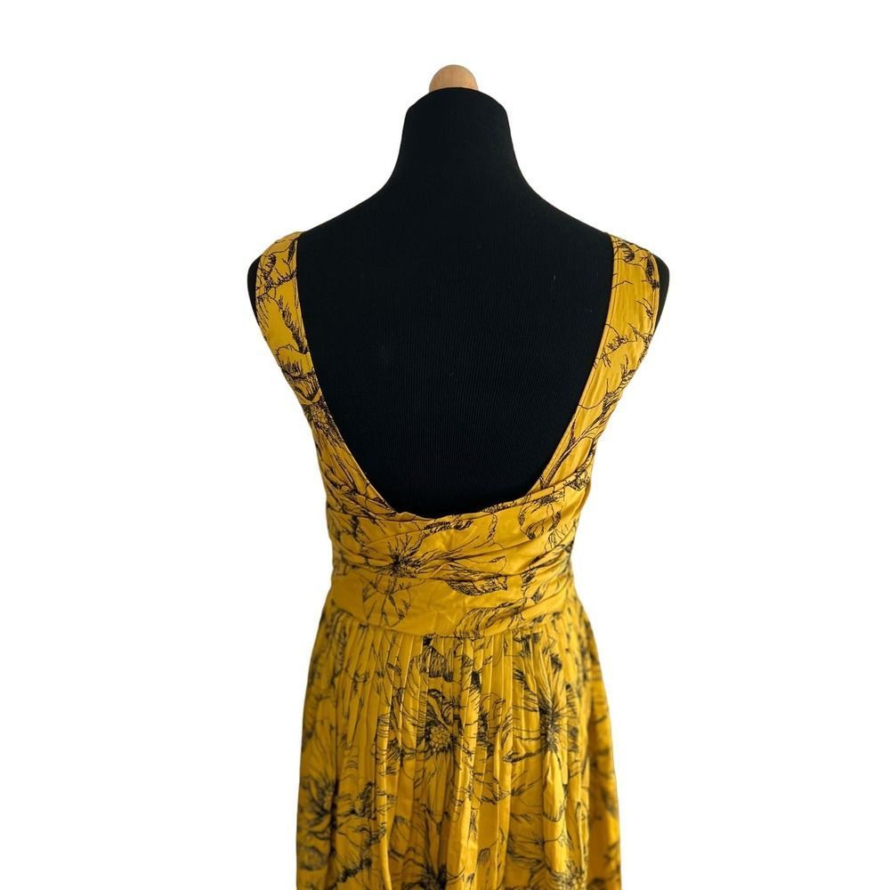 MOSCHINO MAXI DRESS FLORAL SIZE 8 - Picture 6 of 13